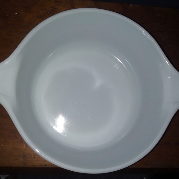 VINTAGE 1956 PYREX GOOSEBERRY 472 CASSEROLE DISH - Picture 4 of 6